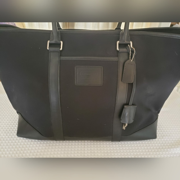 Coach Canvas Transatlantic Extra Large Weekender Totedaw - Picture 2 of 10